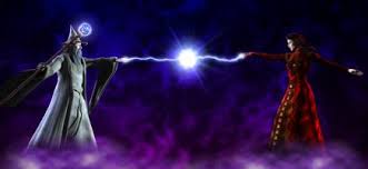 a magic battle